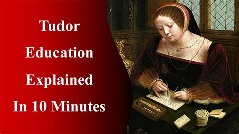 tudor education for girls|tudor girls and education.